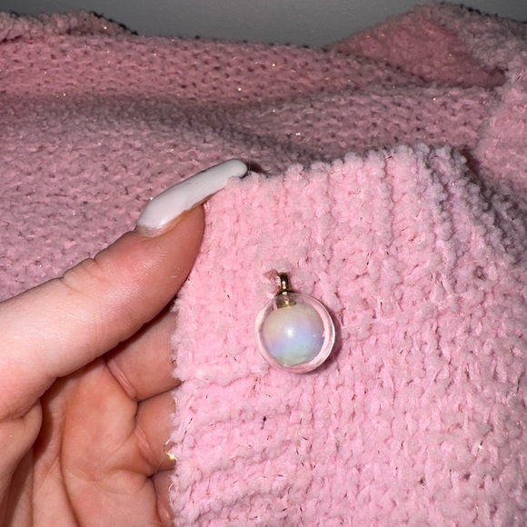 Pink Button-Up Cardigan - Picture 3 of 3